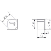 Theben - Betriebsstundenzähler BZ 142-1 60Hz 230V