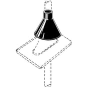 Kathrein - Antennenmontagematerial Abdeckkragen ZTC 48