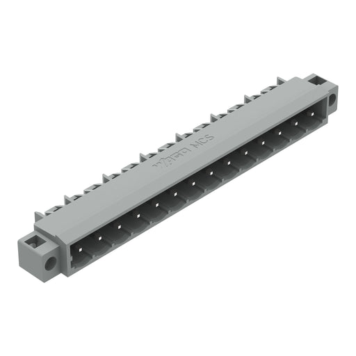 WAGO - Leiterplattensteckverbinder THT-Stiftleiste Lötstift 231-474/040-000 1,2x1,2,abgew.,gr − 50 Stück