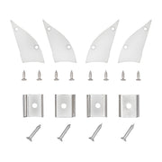 Nobile - Zubehör/Ersatzteile für Lichtschlauch/-band Ersatzkit für Alu Profil 5011149910 Aufbau, weiß − 1 Stück