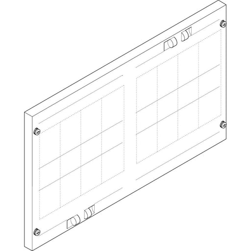 ABN - Abdeckung für Verteilerfeld Abdeckplatte FAP22709N5 (VE5) 500x300mm 2FB/2RENH