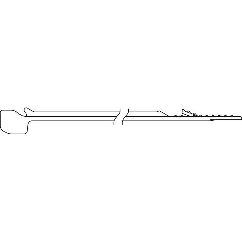 HellermannTyton - Kabelbinder 2-Komponenten-Kabelbinder 111-50000(500) 140x12.7mm − 500 Stück