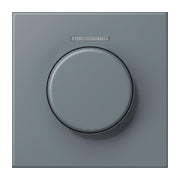 Jung - Abdeckung/Bedienelement für Installationsschalterprogramme Abdeckung mit Lichtleiter LC 1940 KO5 251 gris 59