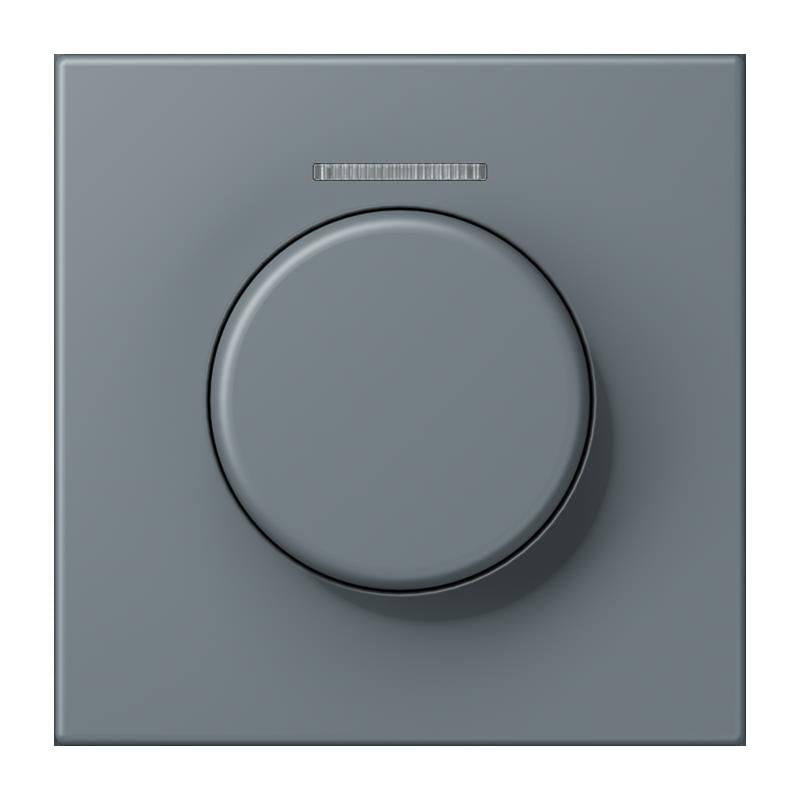 Jung - Abdeckung/Bedienelement für Installationsschalterprogramme Abdeckung mit Lichtleiter LC 1940 KO5 251 gris 59