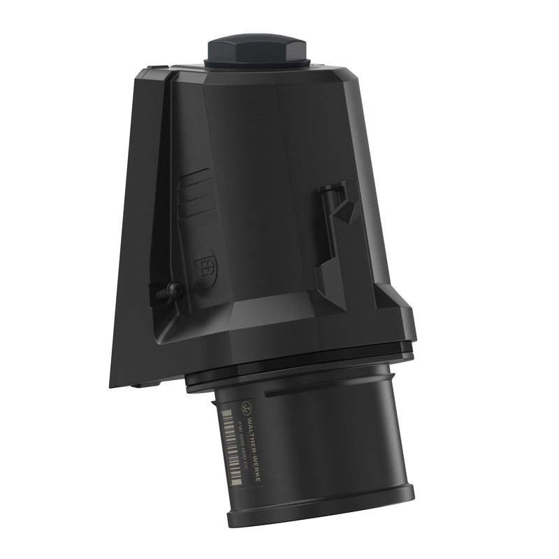 Walther Werke - CEE-Gerätestecker (IEC 60309) CEE NEO Wandgerätestecker FW730507CC schräg 32A 5P 7h