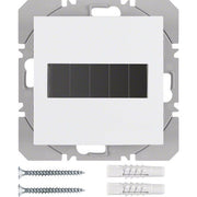 Berker - Bussystem-Hand-/Wandsender KNX-Funk Wandsender 1fach 85655189 polarweiß glänzend