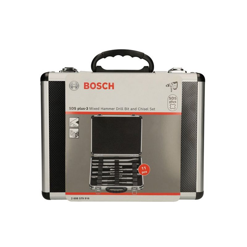 Bosch - Werkzeugset 11-tlg. Meißel- und 2608579916 Hammerbohrer-Set SDS