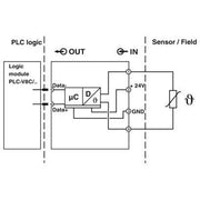 Phoenix Contact - SPS-Analoges Ein-/Ausgangs-Modul Erweiterungsmodul PLC-APT-PT100-IN − 1 Stück