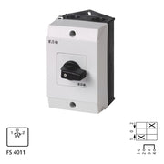 Eaton - Lastschalter Umschalter T3 32A Aufbau T3-1-8214/I2 tastend 0-Stellung