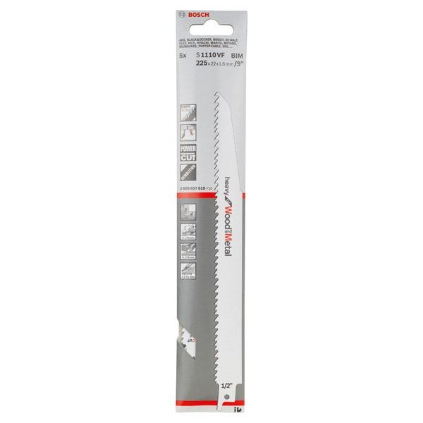 Bosch - Säbelsägeblatt PRO Multi Material 2608657610 Demolition S1110VF