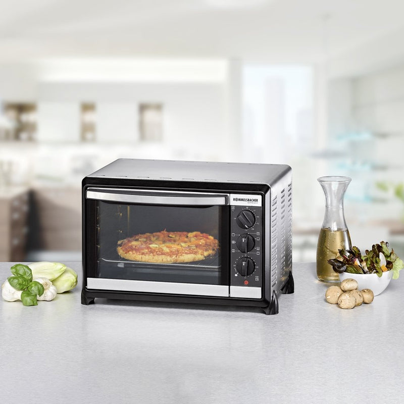 Rommelsbacher - Tischbackofen/Backgrill Kleinbackofen BG 1055/E eds 18l 1050W Umluft