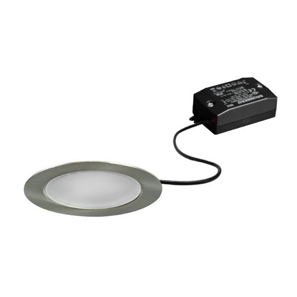 Brumberg Leuchten - Downlight/Strahler/Flutlicht LED-Einbaustrahler 38370153 230V 3000K nickel