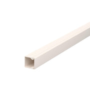 OBO Bettermann - Leitungsführungskanal Wand+Deckenkanal m.Obert. WDK15015CW 15x15mm,PVC − 2 Meter