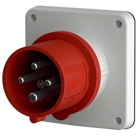 Mennekes - CEE-Gerätestecker (IEC 60309) Anbaustecker 813 16A,4p,6h,400V,IP44