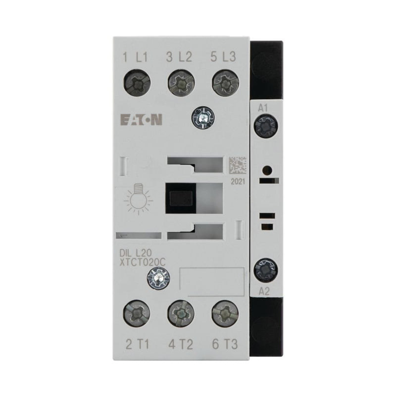 Eaton - Leistungsschütz zum Schalten von Wechselstrom Lampenlastschütz 24V 50Hz DILL20(24V50HZ) 220/230V 20A