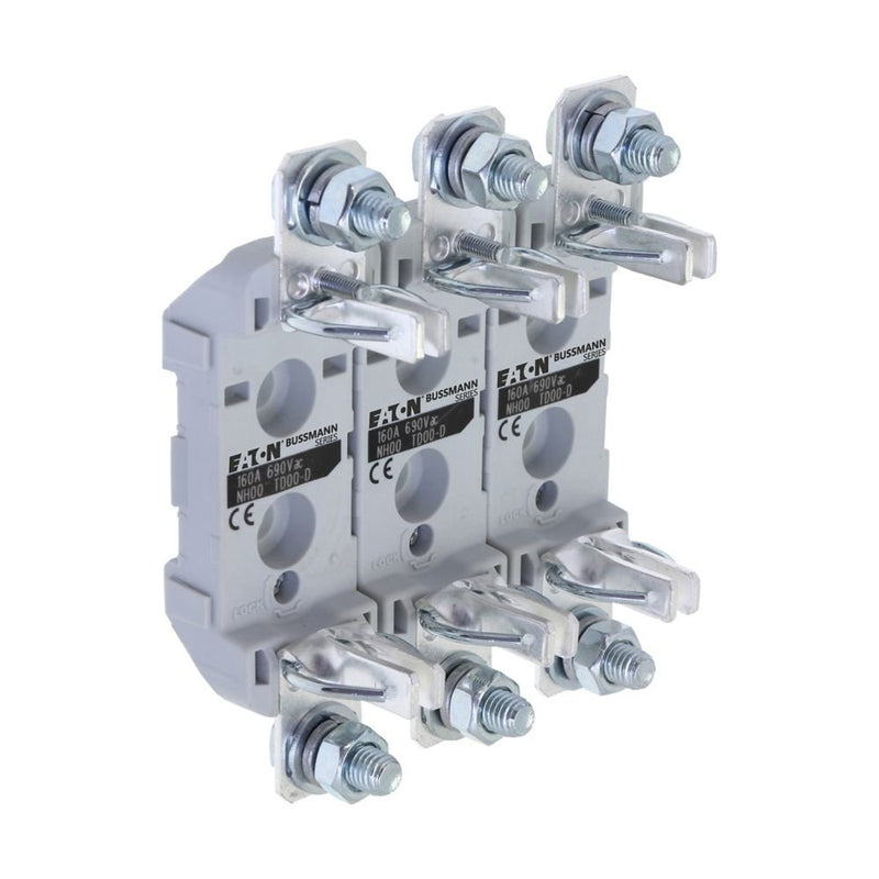 Eaton - D0-Sicherungssockel Sicherungsunterteil Triple Pol#TD00-D Niedersp. 160A 690V