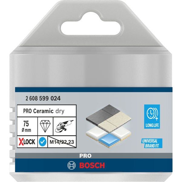 Bosch - Bohrer PRO Ceramic dry 2608599024 Trockenbohrkrone 75