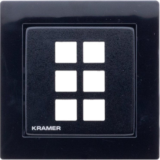 Kramer - Abdeckrahmen Rahmen/Frontplattenset RC-206/RC-306-EU-PAN f.RC-206/306,sw