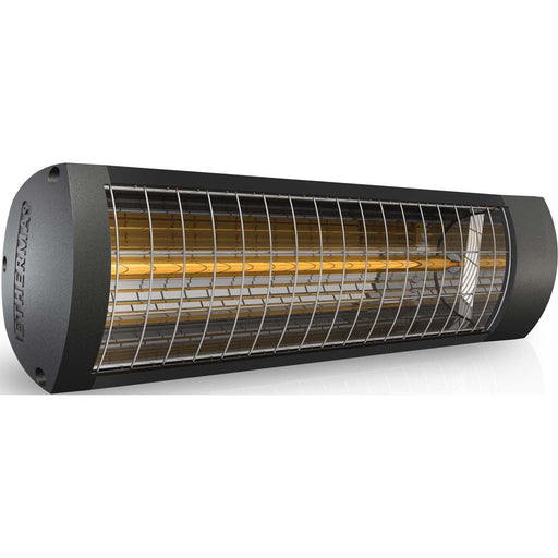 Etherma - Heizstrahler Infrarotstrahler ET-EXO-BASIC-1800-NA 1.8kW, anthr., IP65