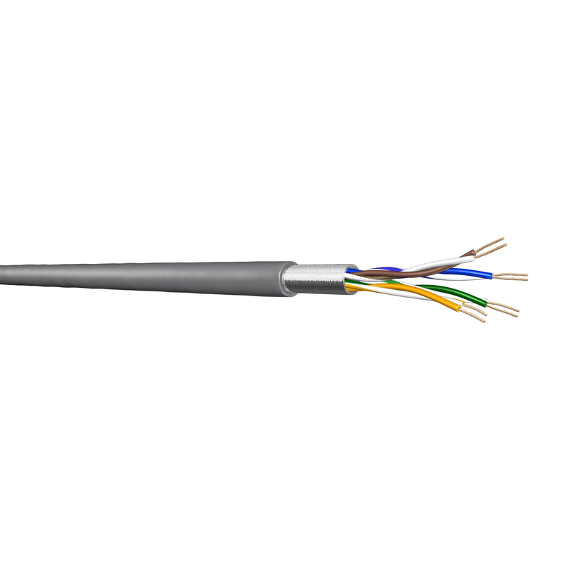 Draka Comteq (DNT) - Daten- und Kommunikationskabel UC300S26 4P(St)FRNCgr R100 CD7672035-00100RW UC300S26 4P LSHF Gr+ − 1000 Meter