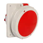 Walther Werke - CEE-Anbausteckdose (IEC 60309) Wasesrdichte Anbaudose 569406P schräg 63A 4P 6h − 5 Stück