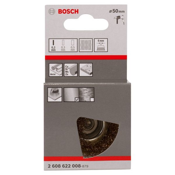 Bosch - Rotierende Drahtbürste PRO Multi Material clean 2608622008 Topfbürste gerader