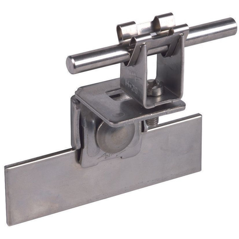 DEHN - Dachleitungshalter für Blitzschutz Dachleitungshalter DLH DG 8 SF0.7 8 V2A f.Blechdächer
