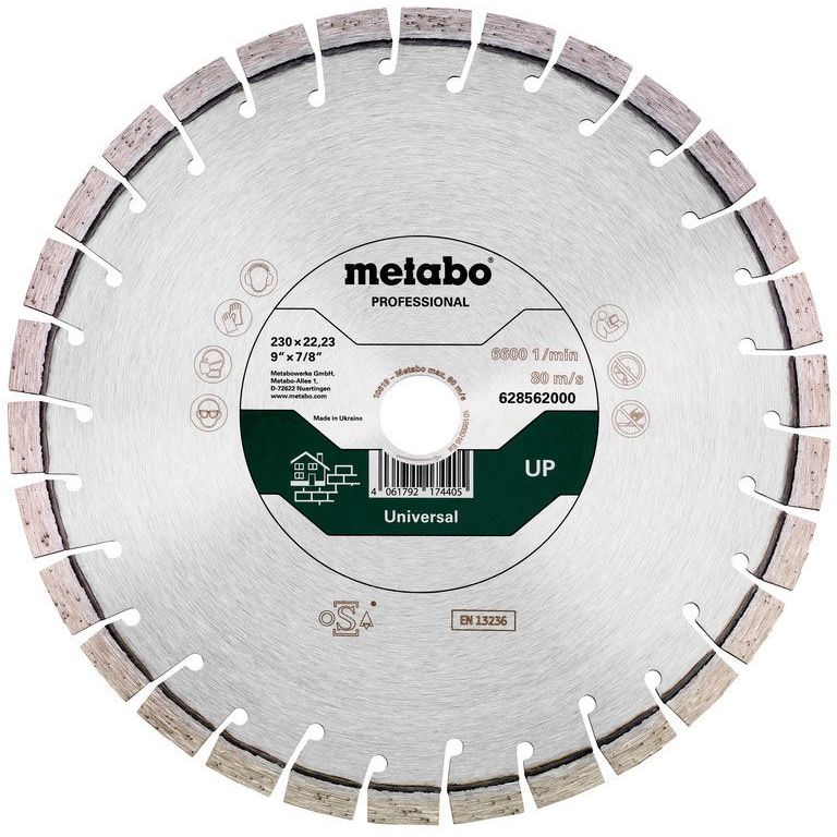 Metabowerke - Trenn-/Schleifscheibe Diamanttrennscheibe UP 628563000 300x20/25,4mm