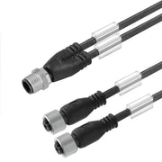 Weidmüller - Konfektioniertes Sensor-Aktor-Kabel Verbindungsleitung SAILZWM12BG2/42.5U M12/M12