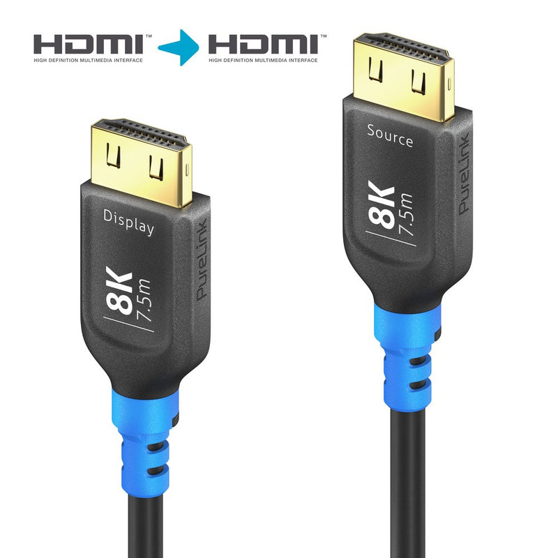 PureLink - Konfektioniertes A/V-Kabel AOC HDMI Kabel 7,5m FI-H150-075 FlexInstall,8K48Gbps