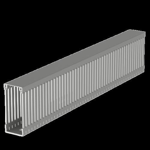 Unex - Verdrahtungskanal gr 100.40.77 RAL7030 100x40 − 2 Meter