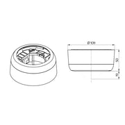 BEG Brück Electronic - Zubehör/Ersatzteile für Bewegungsmelder Montageset 93256
