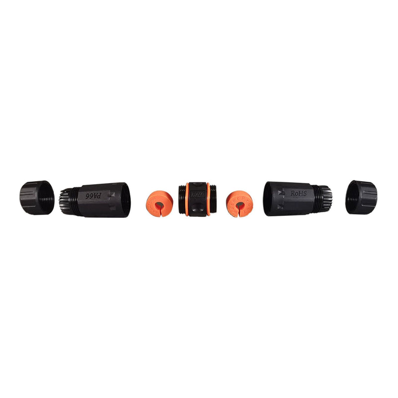 EFB-Elektronik - Modulare Kupplung Durchführungskupplung IP68DFKRJ456AWP RJ45 Cat.6A IP68