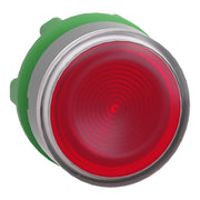 Schneider Electric - Frontelement für Drucktaster Leuchtdrucktaster ZB5AW343SC0 rot, 22mm, in grau