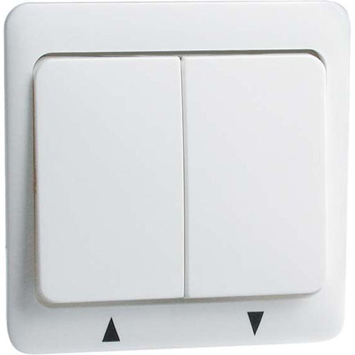 Peha - Abdeckung/Bedienelement für Installationsschalterprogramme Wippe Symbol AUF/AB ws D 80.644 W für Kombination