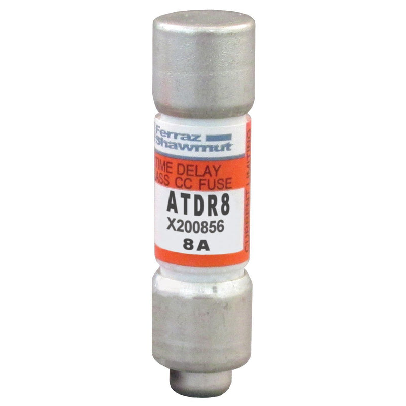Mersen - Zylindrische Sicherung Sicherungseinsatz Class CC ATDR8 T 10x38 7,5A − 10 Stück