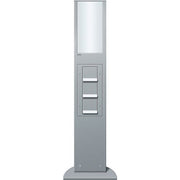 Gira - Licht-/Energiesäule Energiesäule alu 134226 +Leuchte+Geräte