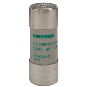 Mersen - Zylindrische Sicherung Sicherungseinsatz zylindr. FR22AM40V125P aM 22x58 125A − 10 Stück