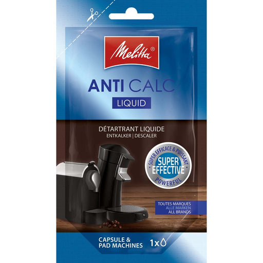 Melitta SDA - Zubehör/Ersatzteile für Kleingeräte Entkalker flüssig AntiCalcPadKapsel 100ml − 11 Packung