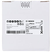 Bosch - Trenn-/Schleifscheibe X-LOCK 2608619166 Fiberschleifscheibe