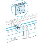 Schneider Electric - Sammelschienenverbinder PrismaSeT-P, Linergy BS LVS04640 Verbindung, horizont − 1 Stück