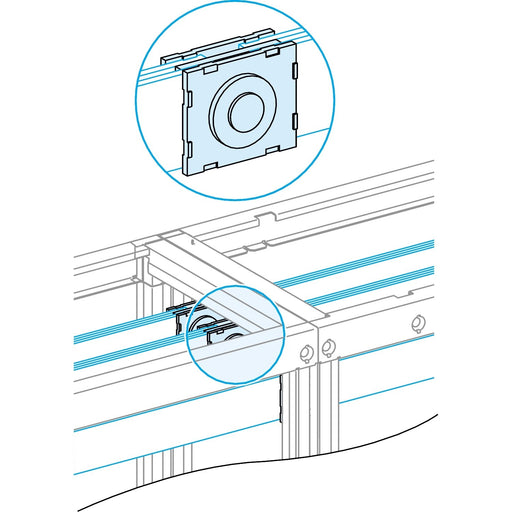 Schneider Electric - Sammelschienenverbinder PrismaSeT-P, Linergy BS LVS04640 Verbindung, horizont − 1 Stück