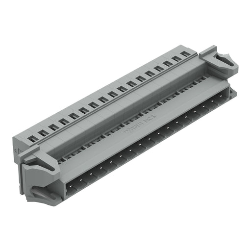 WAGO - Kabelsteckverbinder für Leiterplattensteckverbinder 1-Leiter-Stiftleiste 231-617/114-000 CAGECLAMP,2,5mm²,gr − 10 Stück