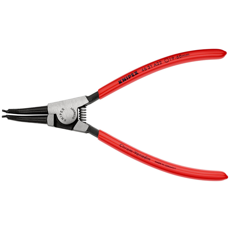 Knipex - Zange für Sicherungsringe Sicherungsringzange 46 31 A22 185mm