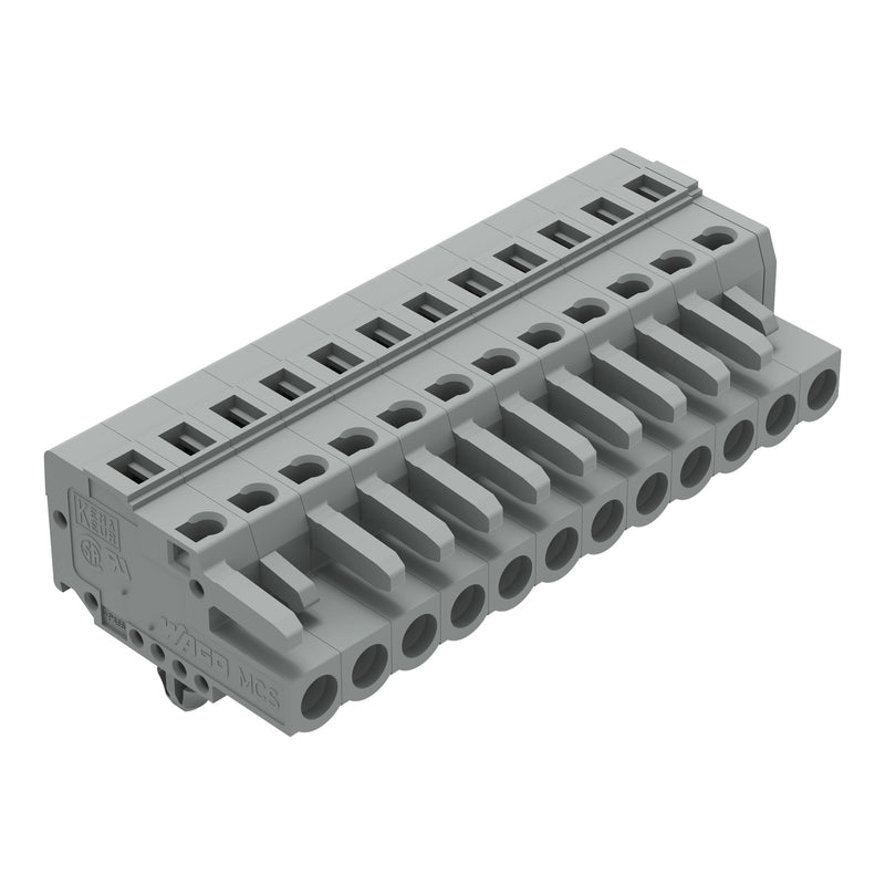 WAGO - Kabelsteckverbinder für Leiterplattensteckverbinder Federleiste 231-112/008-000 − 25 Stück