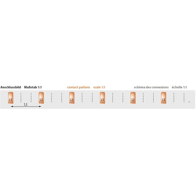 Pollmann - Phasenschiene S-3L-27-1000/16 3-phasig