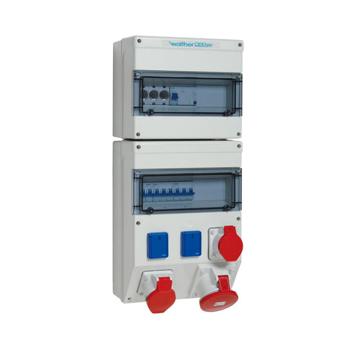Walther Werke - CEE-Steckdosen-Kombination (IEC 60309) Steckdosenkombination 6894418 SK II