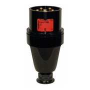 Walther Werke - CEE-Stecker (IEC 60309) Stecker schwarz 125A 279306SW 3P 230V 6h IP67