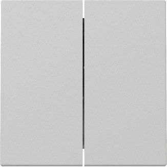 Gira - Abdeckung/Bedienelement für Installationsschalterprogramme Wippe 2f 3295015 Grau m