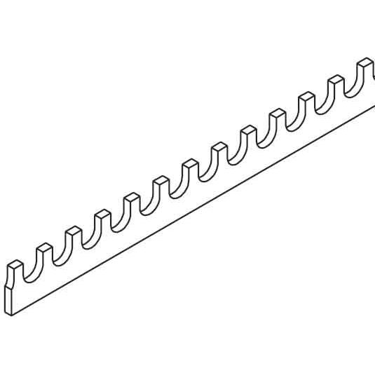 Pollmann - Phasenschiene Phasenschiene U-1L-210/12G − 100 Stück
